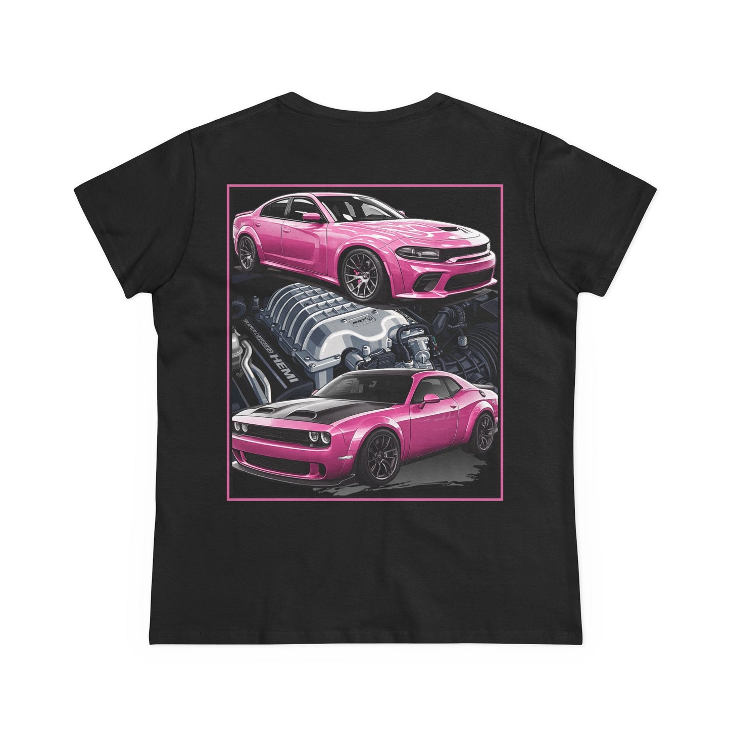 Pink Charger x Challenger T-Shirt