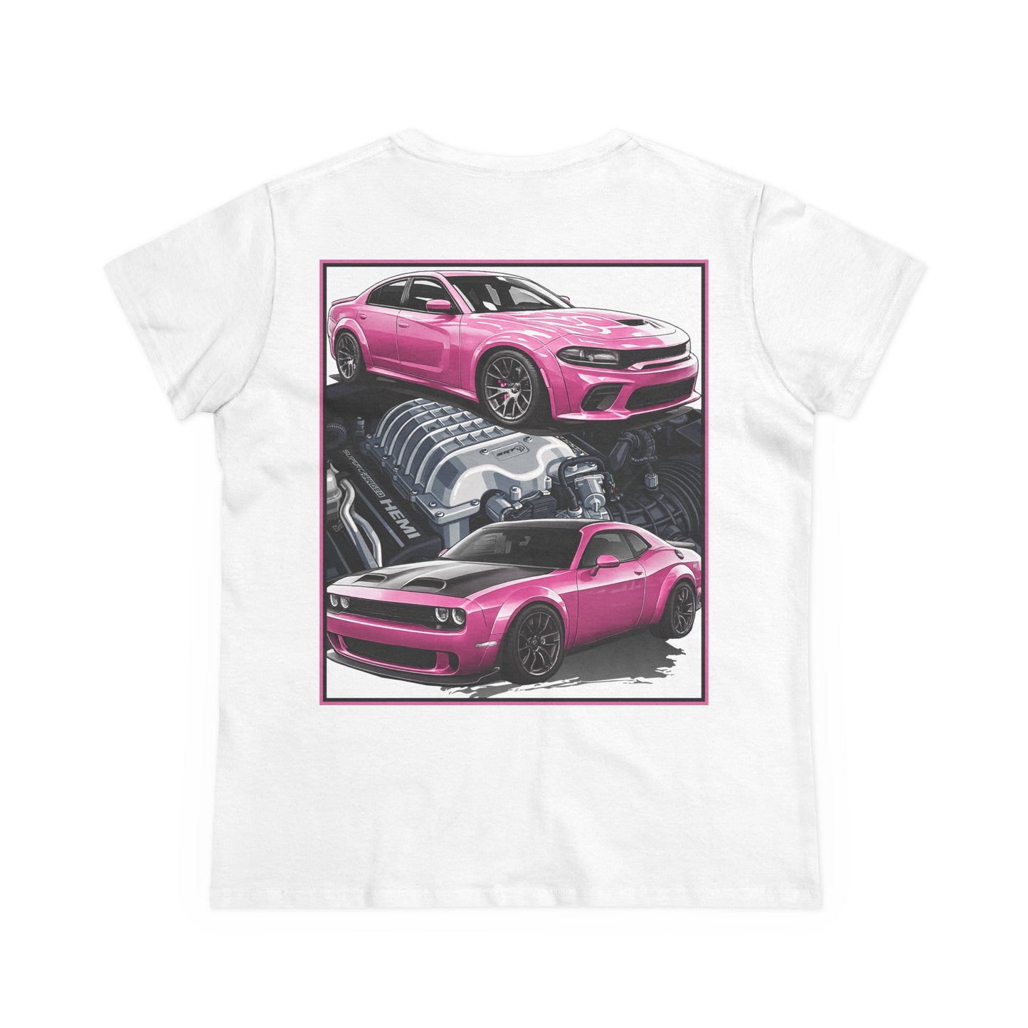 Pink Charger x Challenger T-Shirt